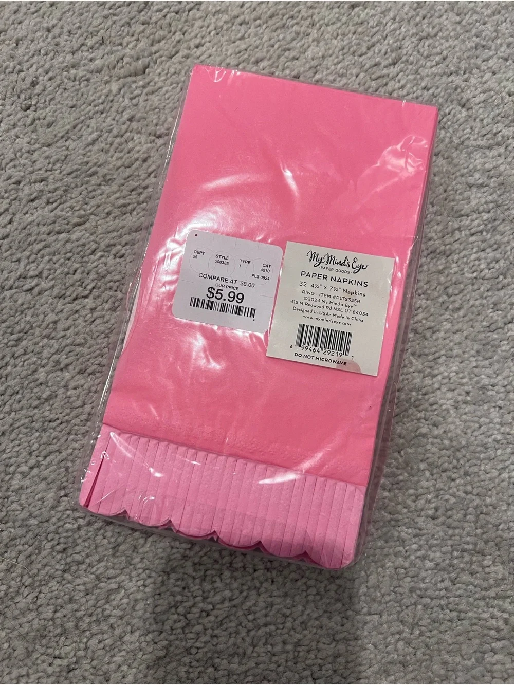 Bach and Boujee Napkins